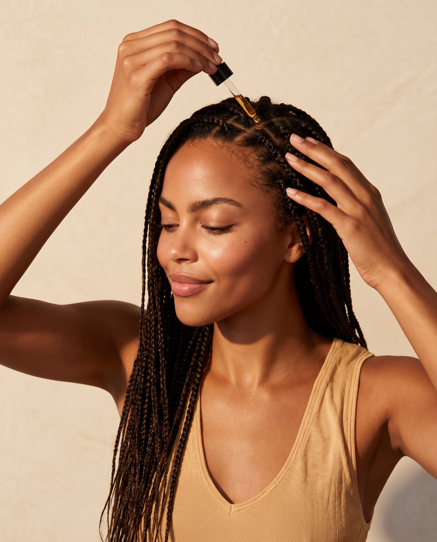 Huile Précieuse Cuir Chevelu & Tresses — LUSTREYA™
